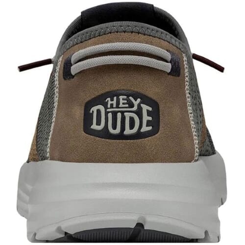 Hey Dude Sirocco M Mens Grey Mix Knit Slip On Sneakers 40140-1LJ Size 7 Mens HEYDUDE Sirocco Slip-On Casual Shoe - Grey | Journeys main image 2