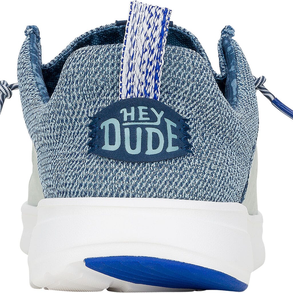bluemanページ Hey Dude Men's Wally Hey2O Mesh Casual Shoes - Sargasso Blue
