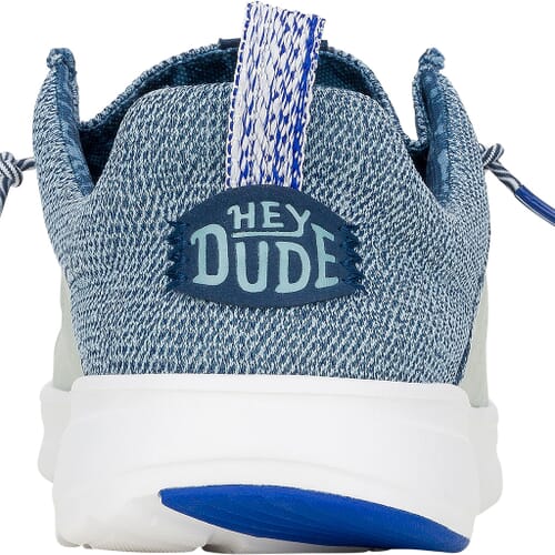 HEY DUDE || MEN\'S WALLY HEY2O MESH SARGASSO | BLUE/CLOUD color | Size 11 Wally Hey2O Mesh - HEYDUDE main image 4