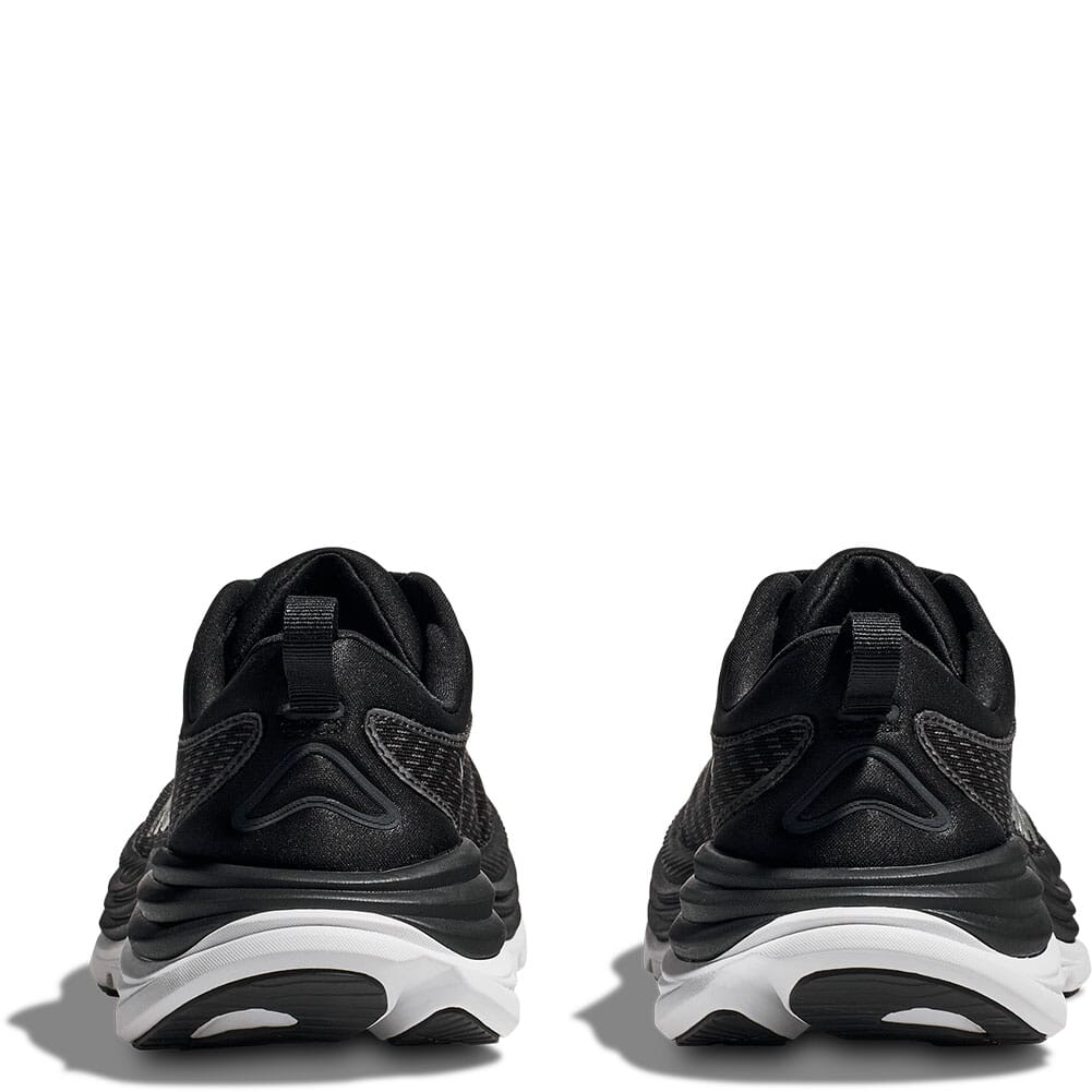 1134235-BWHT Hoka Women's Gaviota 5 Running Shoes - Black/White