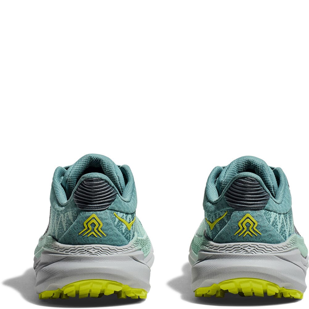 1134500-MGTR Hoka Women's Challenger 7 Wide Running Shoes - Mist Green/Trellis