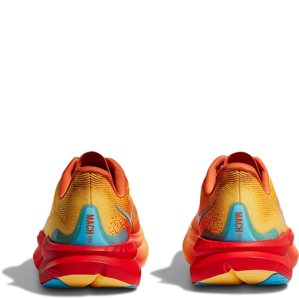 1147810-PYS Hoka One One Women's Mach 6 Running Shoes - Poppy