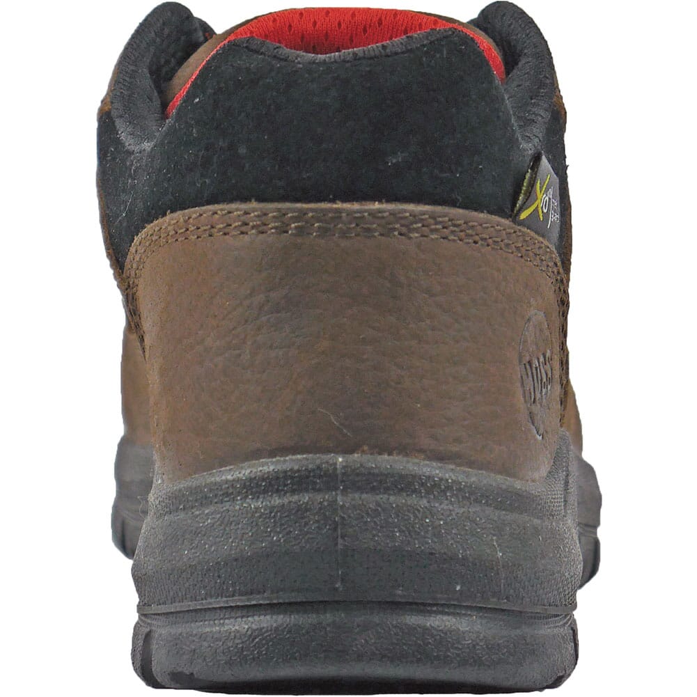 30405 Hoss Men's Lacer Met Guard Safety Shoes - Brown