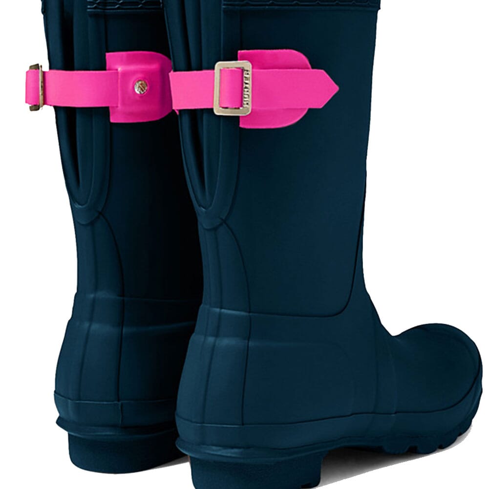 Hunter Women's Short Adjustable Rain Boots - Blue
