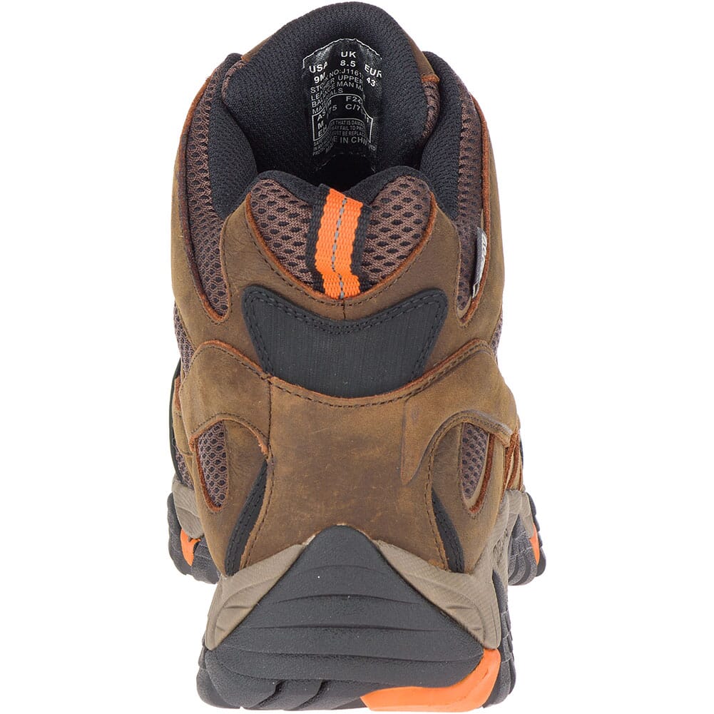 Merrell Men's Moab Vertex Vent Wide Safety Boots - Clay
