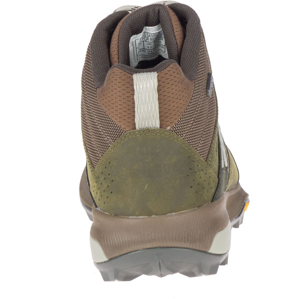 Merrell Men's Zion Mid WP Hiking Boots - Dark Olive
