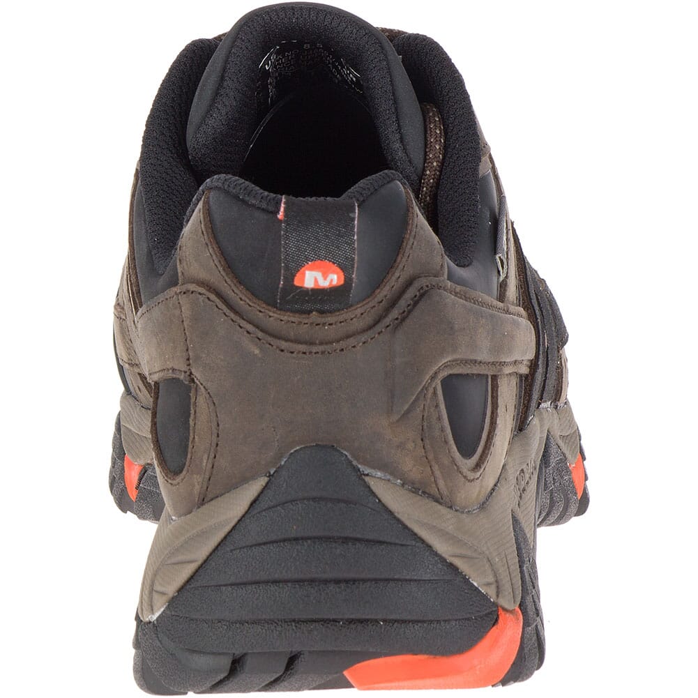Merrell Men's Moab 2 ESD Safety Shoes - Espresso | elliottsboots