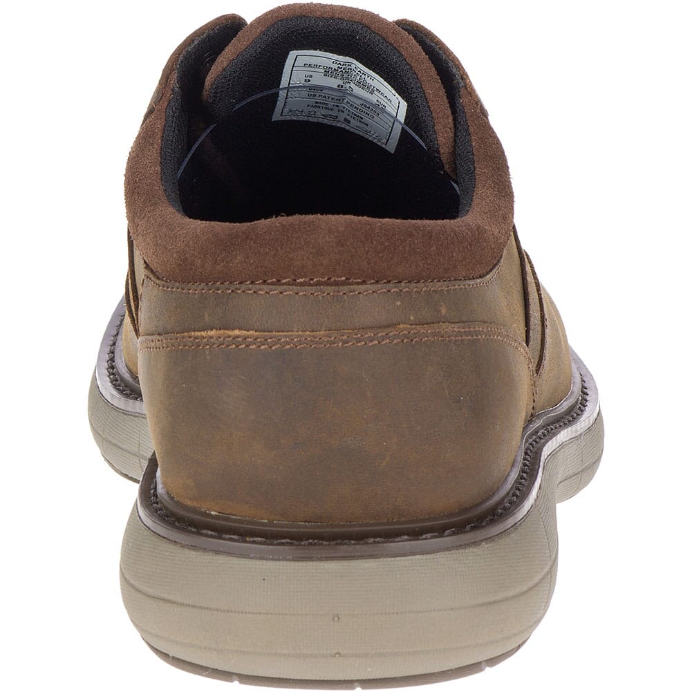 Merrell Men's World Vue Lace Wide Casual Shoes - Dark Brown
