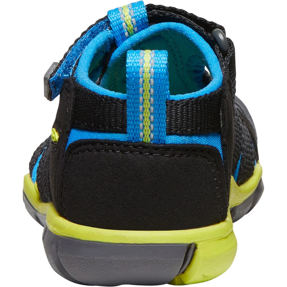 1022969 KEEN Kid's Seacamp II CNX Casual Shoes - Black/Brilliant Blue