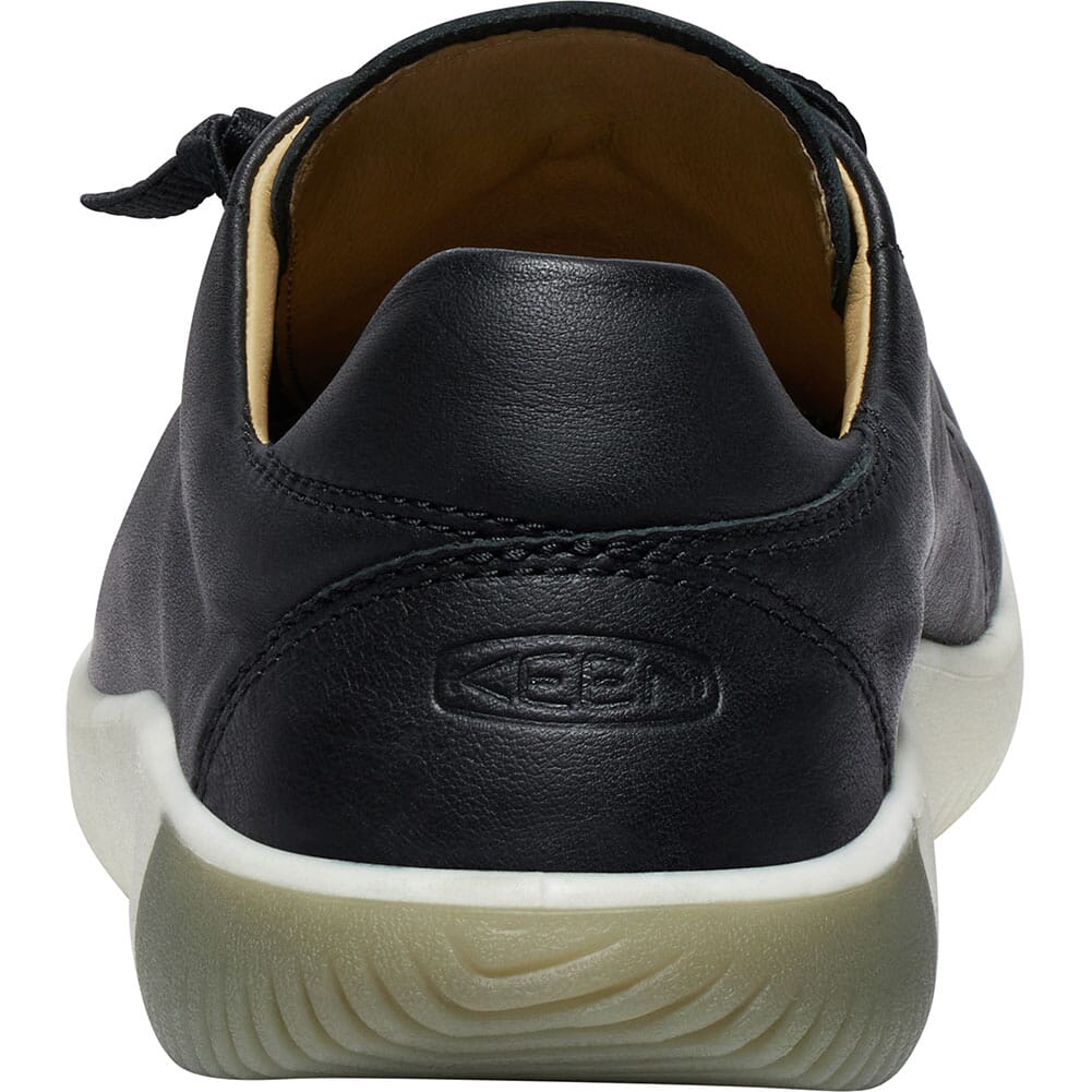 KEEN Outdoor Men's KNX Leather Sneakers - Black/Star White