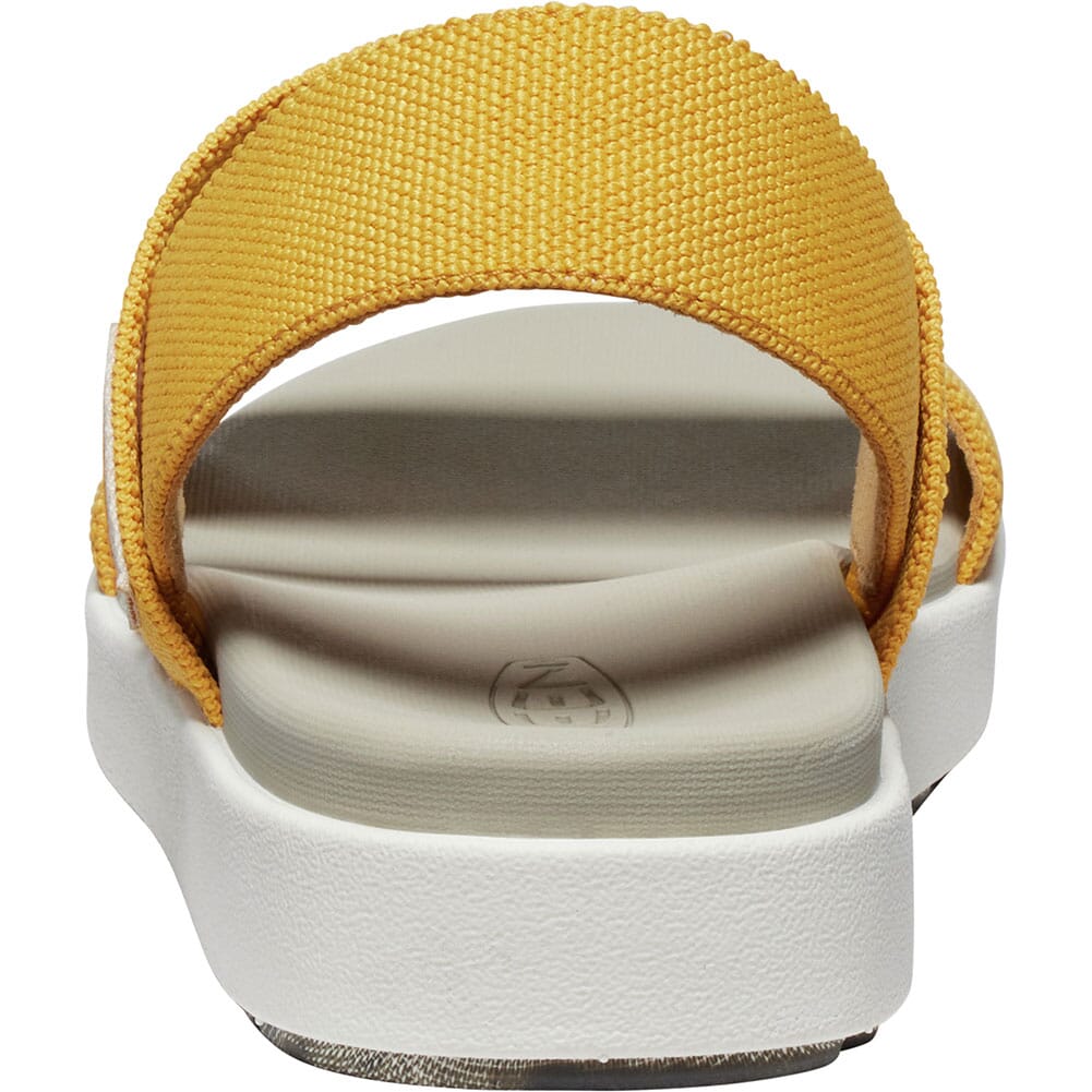 1028539 KEEN Women's Elle Backstrap Sandals - Golden Yellow/Star White