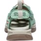 1029012 KEEN Women's Whisper Sandals - Granite Green/Peach Parfait