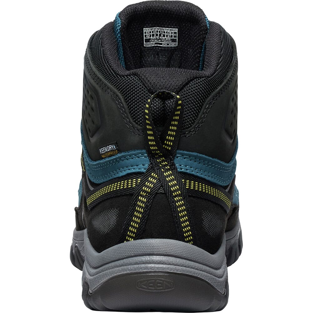 keen blue hiking boots