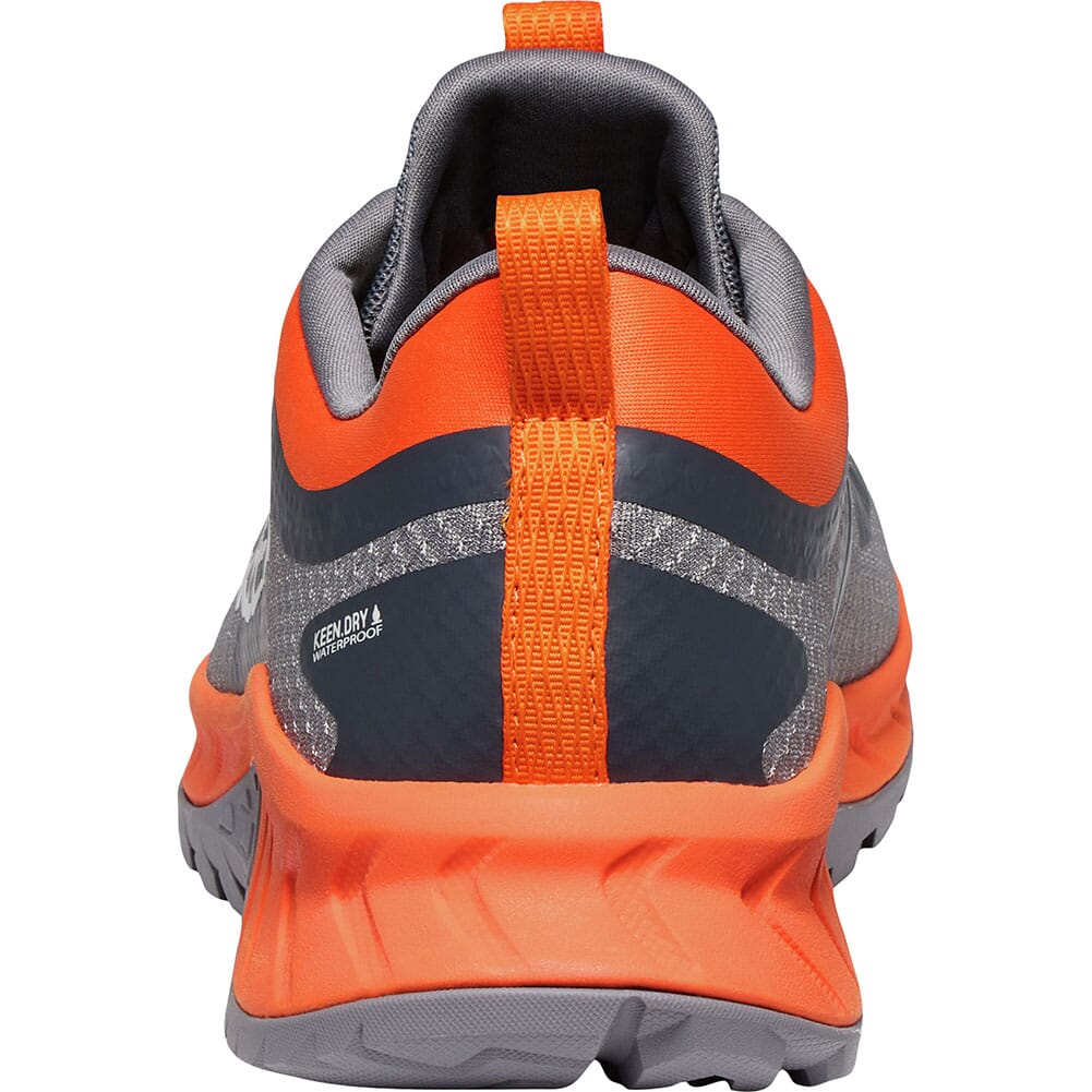 1029050 KEEN Men's Versacore WP Hiking Shoes - Steel Grey/Scarlet Ibis