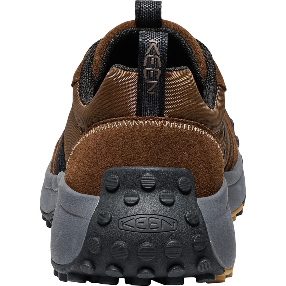 KEEN Outdoor Men's KS86 Leather Sneakers - Dark Earth/Black