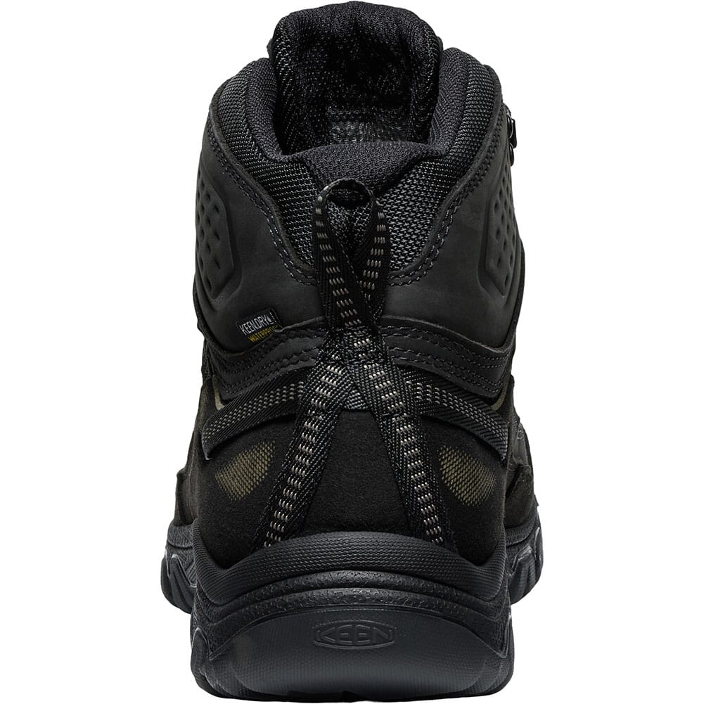 KEEN Outdoor Men's Targhee IV WP Hiking Boots - Triple Black