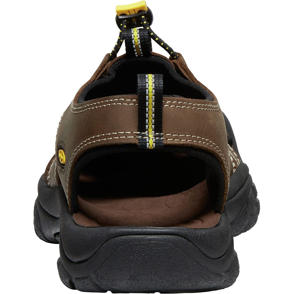 KEEN Men's Newport Wide Leather Sandals - Bison | elliottsboots