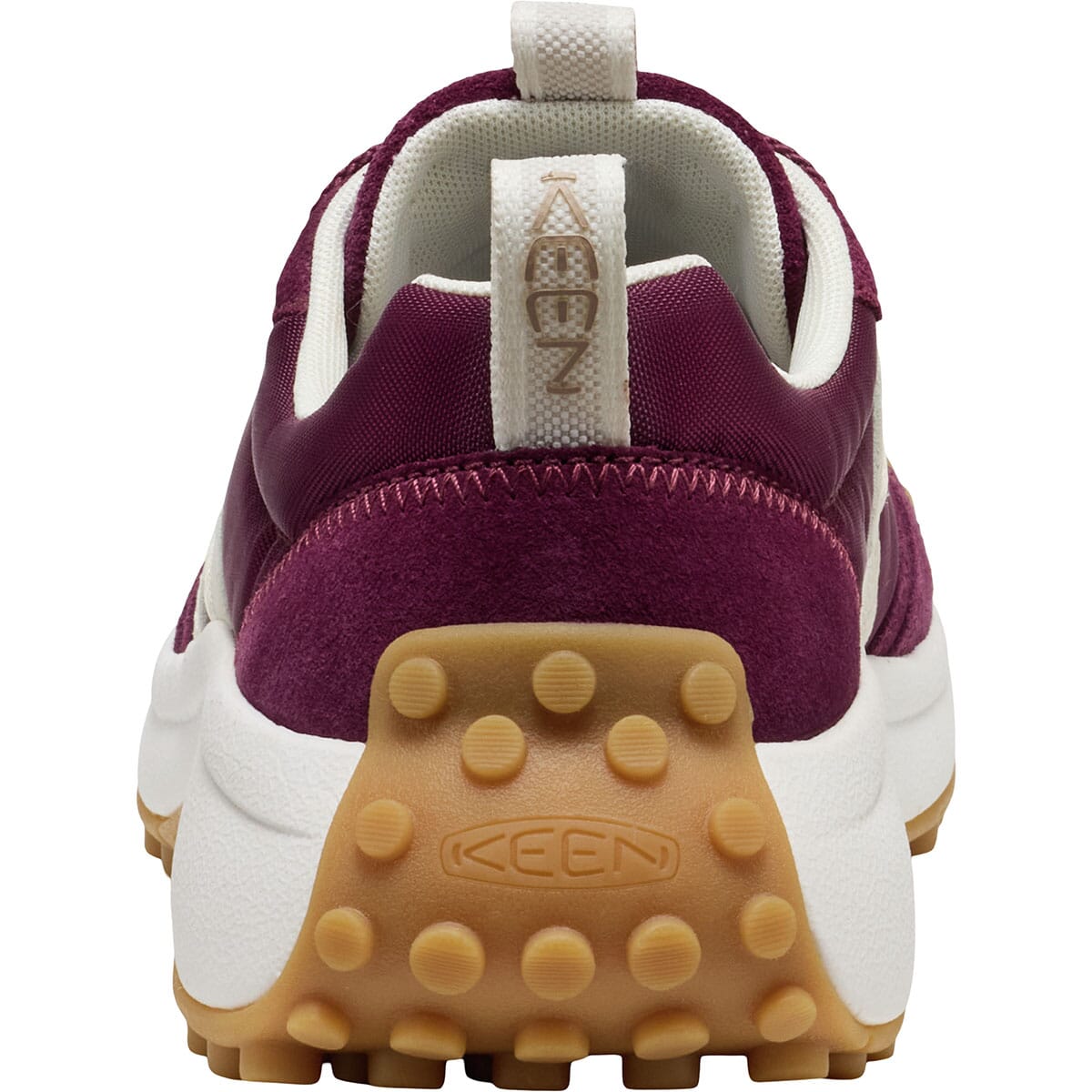 KEEN Women's KS86 Leather Sneakers - Fig/Star White | elliottsboots