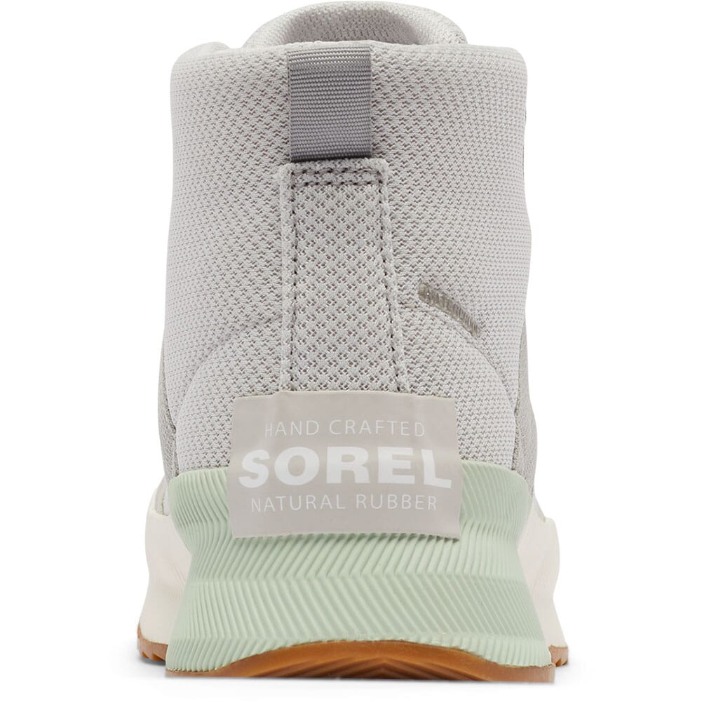 2009361-009 Sorel Women's Out N About Mid Casual Sneakers - Moonstone/Sea Salt