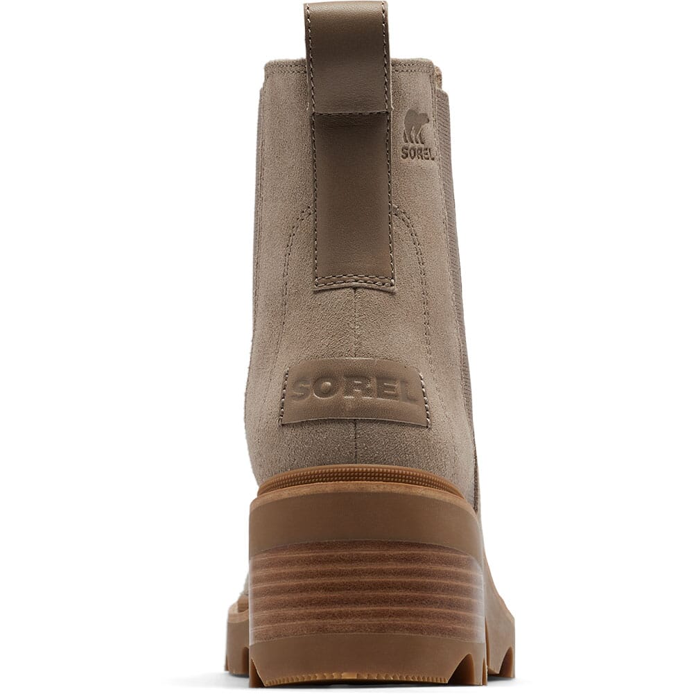 2048451-264 Sorel Women's Joan Now Chelsea Casual Boots - Omega Taupe/Gum 2