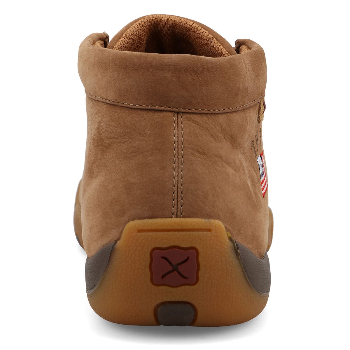 Twisted X Men's Chukka Driving Moc 1776 Casual Shoes - Brown