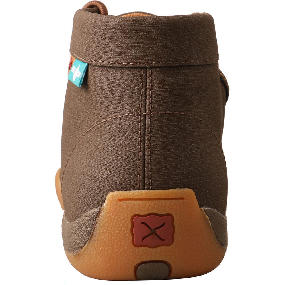 MDMNTW1 Twisted X Men's Chukka Driving Moc Safety Boots - Chocolate