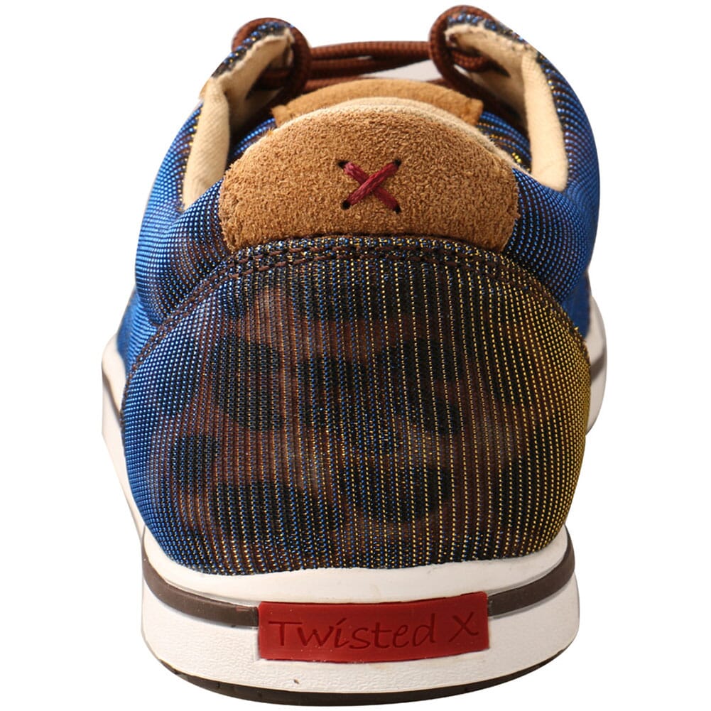 WCA0023 Twisted X Women's Kicks Casual Shoes - Shiny Leopard/Brown