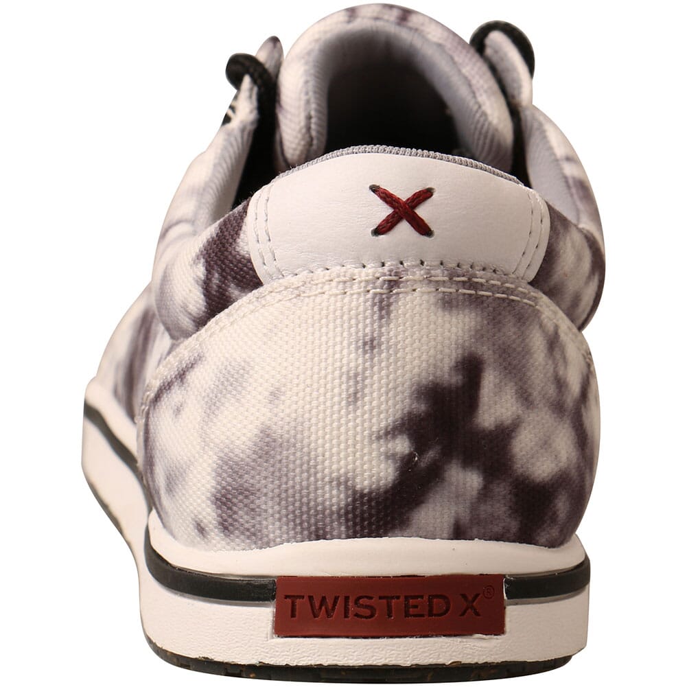 WCA0041 Twisted X Women's Kicks Casual Shoes - Black/White Tie-Dye