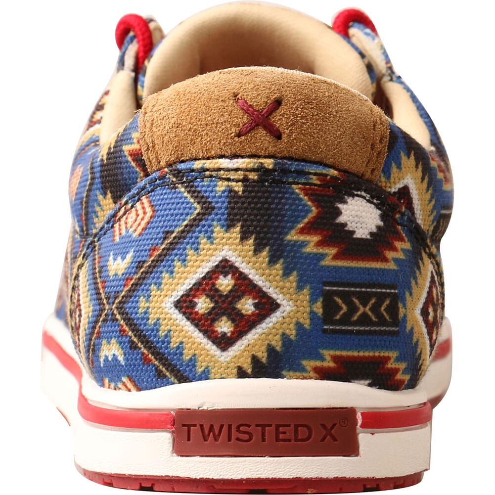 WCA0044 Twisted X Women's Kicks Casual Shoes - Blue Multi Aztec