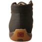 Twisted X Women's Driving Moc Safety Chukka Charcoal/Brown Heel