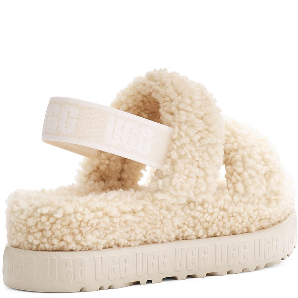 1120876-NAT UGG Women's Oh Fluffita Casual Slippers - Natural