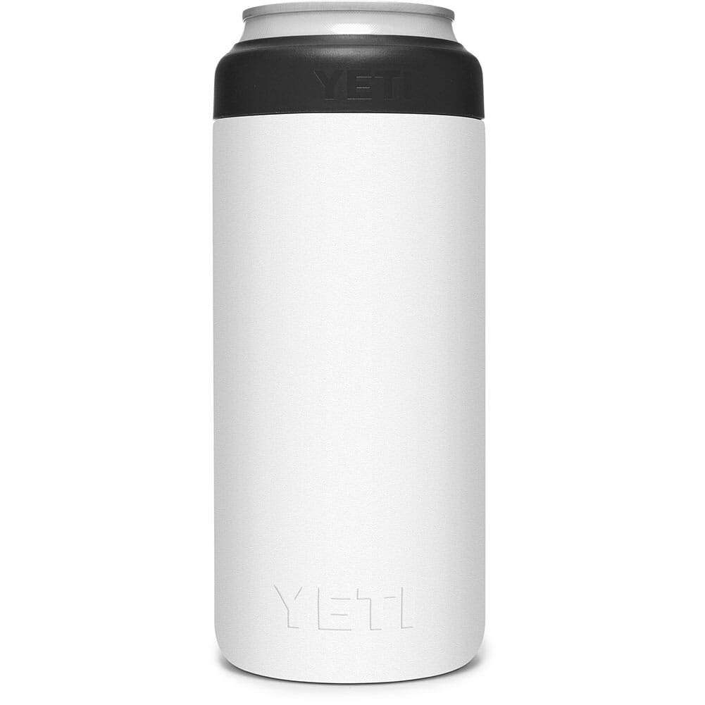Yeti Rambler 12 Oz Colster Slim Can Insulator - White | elliottsboots