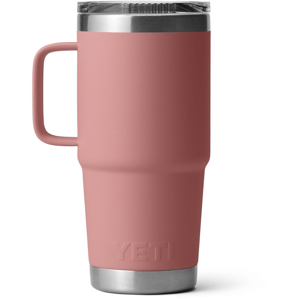 Yeti 20oz Rambler Travel Mug with Lid - Sandstone Pink | elliottsboots