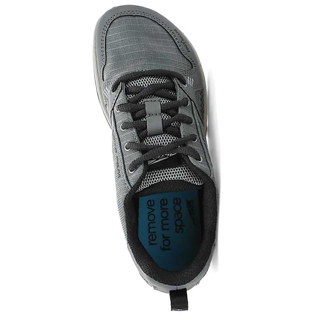 0A4PE3-242 Altra Kid's Lone Peak Running Shoes - Gray/Black