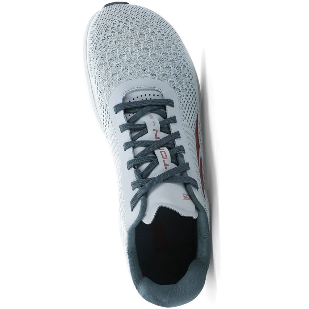 0A4VQT-229 Altra Men's Torin 4.5 Plush Running Shoes - Light Gray/Red