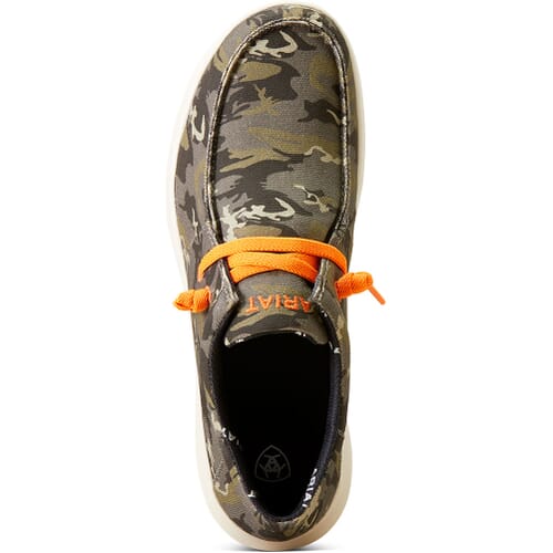 Ariat Hilo Dark Camo,FLX Foam sole,cushion insole,stretch laces,moc toe loafers Ariat Men main image 2