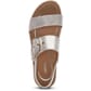 CP105 Aetrex Women's Vania Arch Support Platform Sandals - Champagne