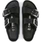 Birkenstock Women's Arizona Big Buckle Sandals Black Birdseye View