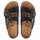 Birkenstock Men's Arizona Rugged Sandals Black Birdseye View