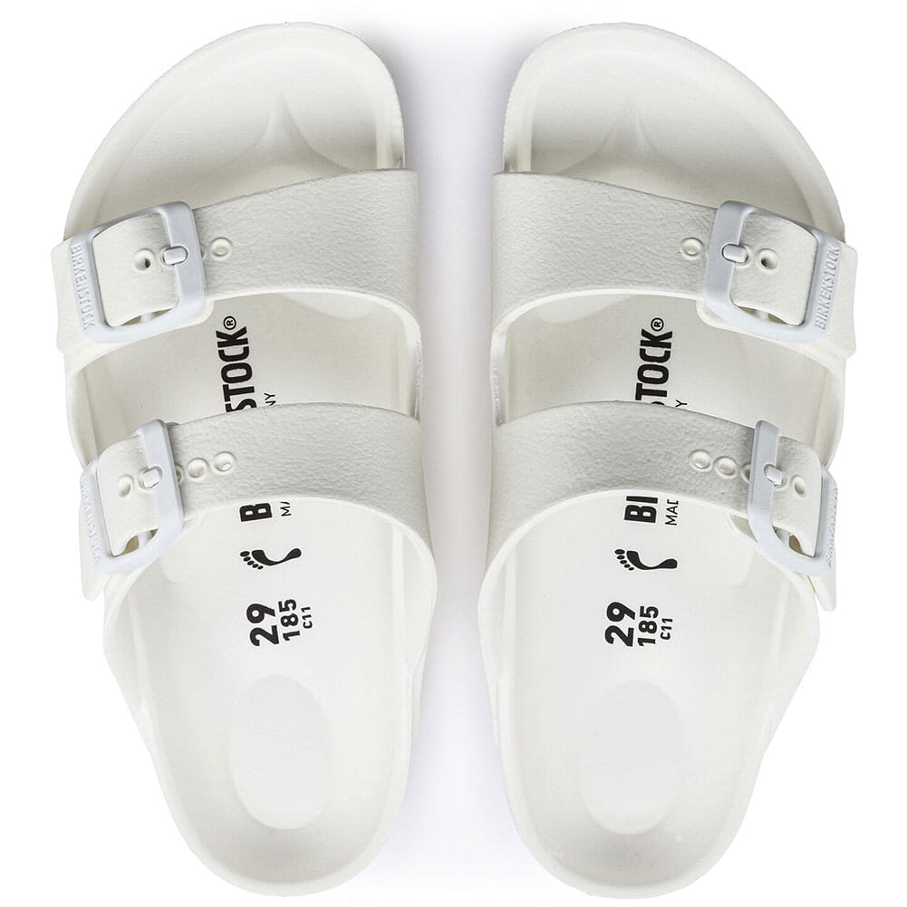 1018941 Birkenstock Kid's Arizona Essentials Sandals - White