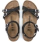 Birkenstock Women's Kumba Sandals Black Birdseye View
