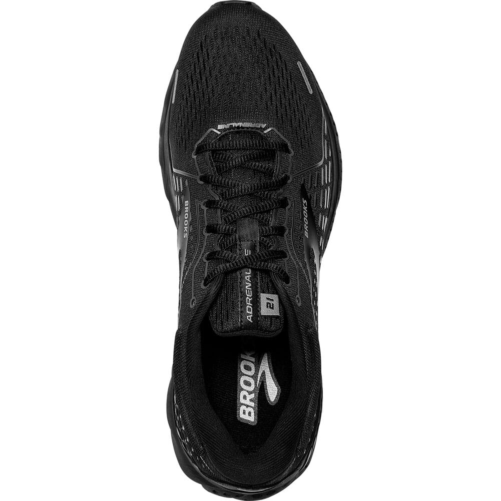 110349-020 Brooks Men's Adrenaline GTS 21 Running Shoes - Black/Black