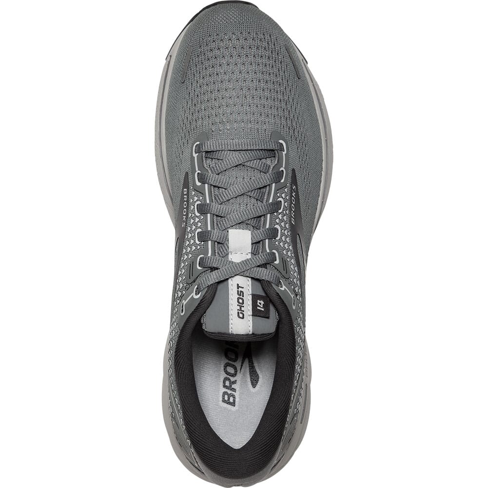 110369-067 Brooks Men's Ghost 14 Athletic Shoes - Grey/Alloy/Oyster