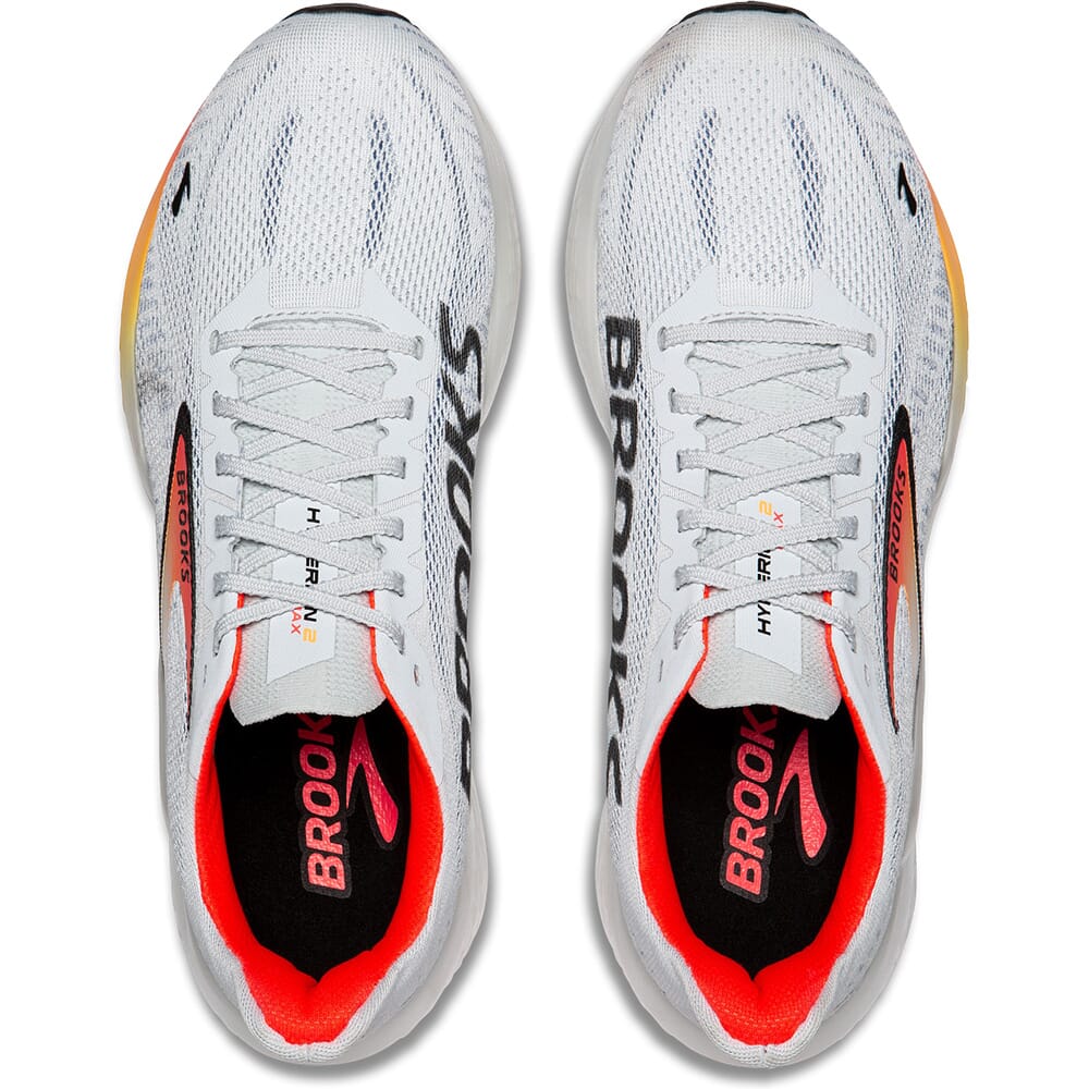 Brooks Men's Hyperion 2 Max Athletic Shoes - Illusion/Coral Brooks Men's Hyperion 2 Max Athletic Shoes - Illusion/Coral