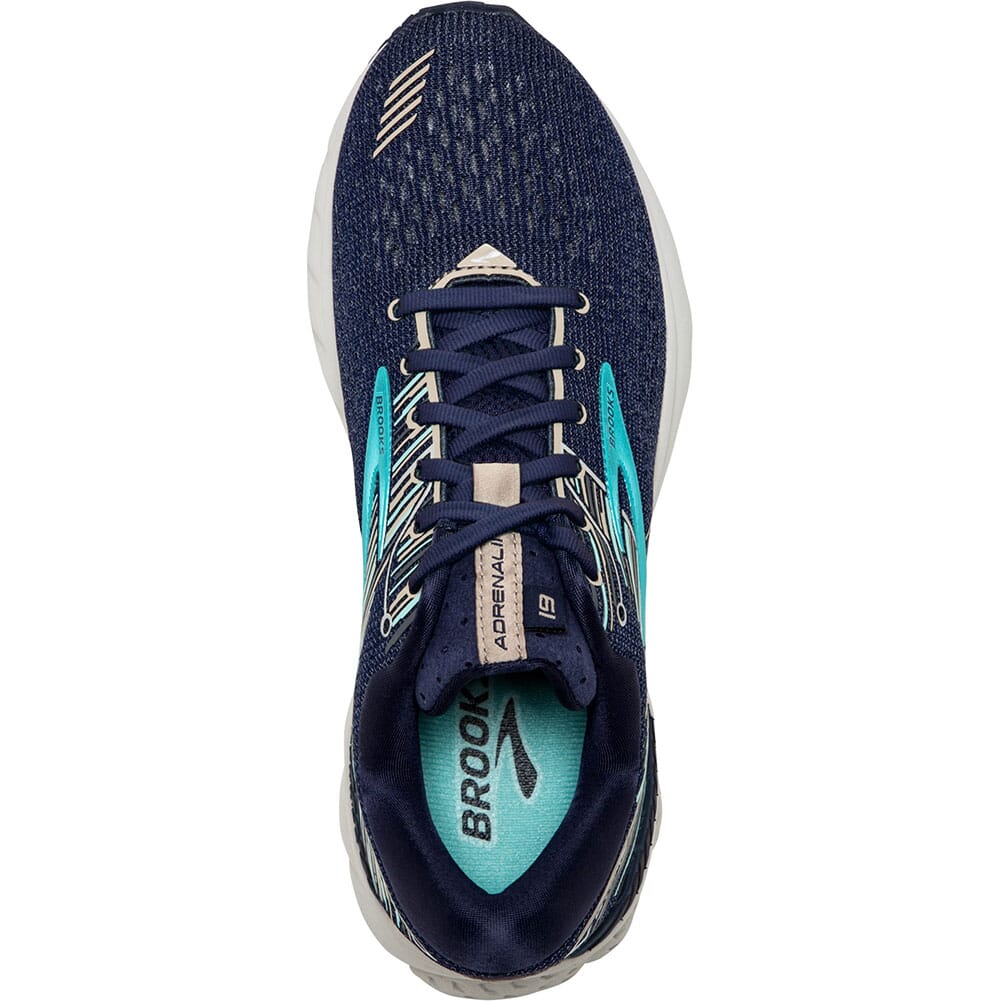 Brooks Women's Adrenaline GTS 19 Athletic Shoes - Navy