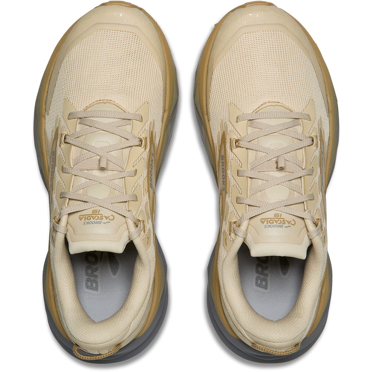 Brooks Women's Cascadia 19 Athletic Shoes - Sand/Primer/Starfish