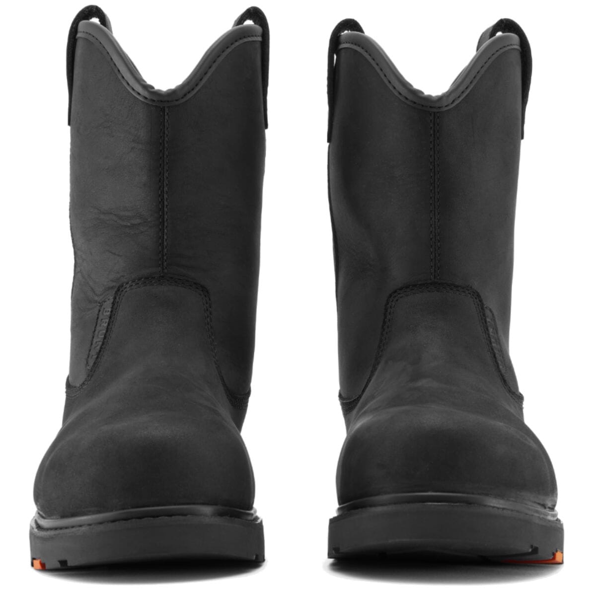 BRUNT Men's Bolduc LE Brunt Toe Work Boots - Black | elliottsboots