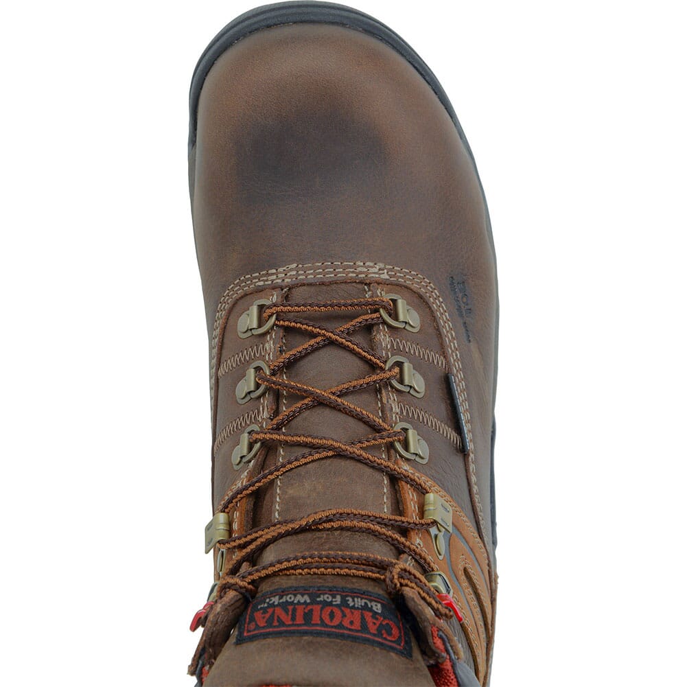 Carolina Men's Coiler Lo Safety Boots - Brown