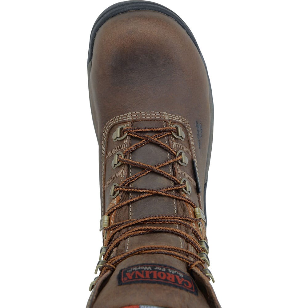 Carolina Men's Coiler Hi Safety Boots - Brown
