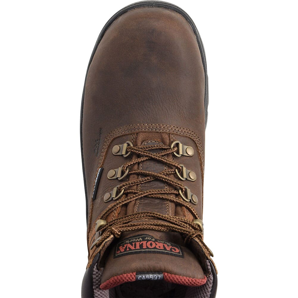 Carolina Men's Hook Safety Boots - Brown